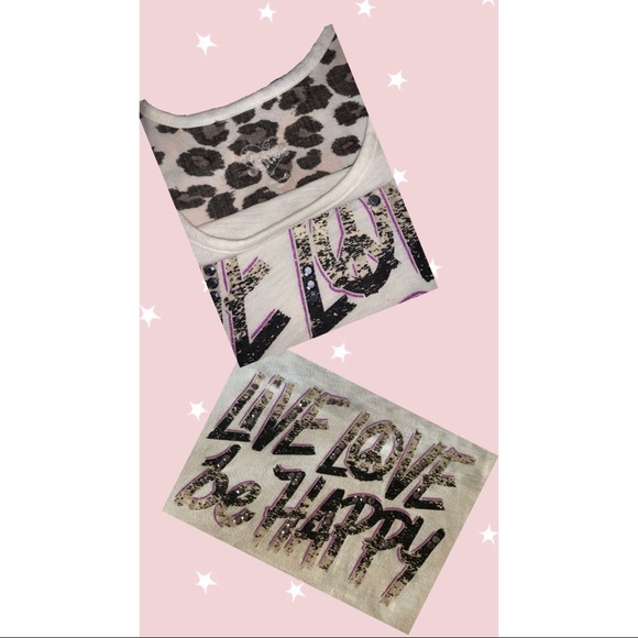 Cheetah Print Justice Girls Crop top - Picture 3 of 3